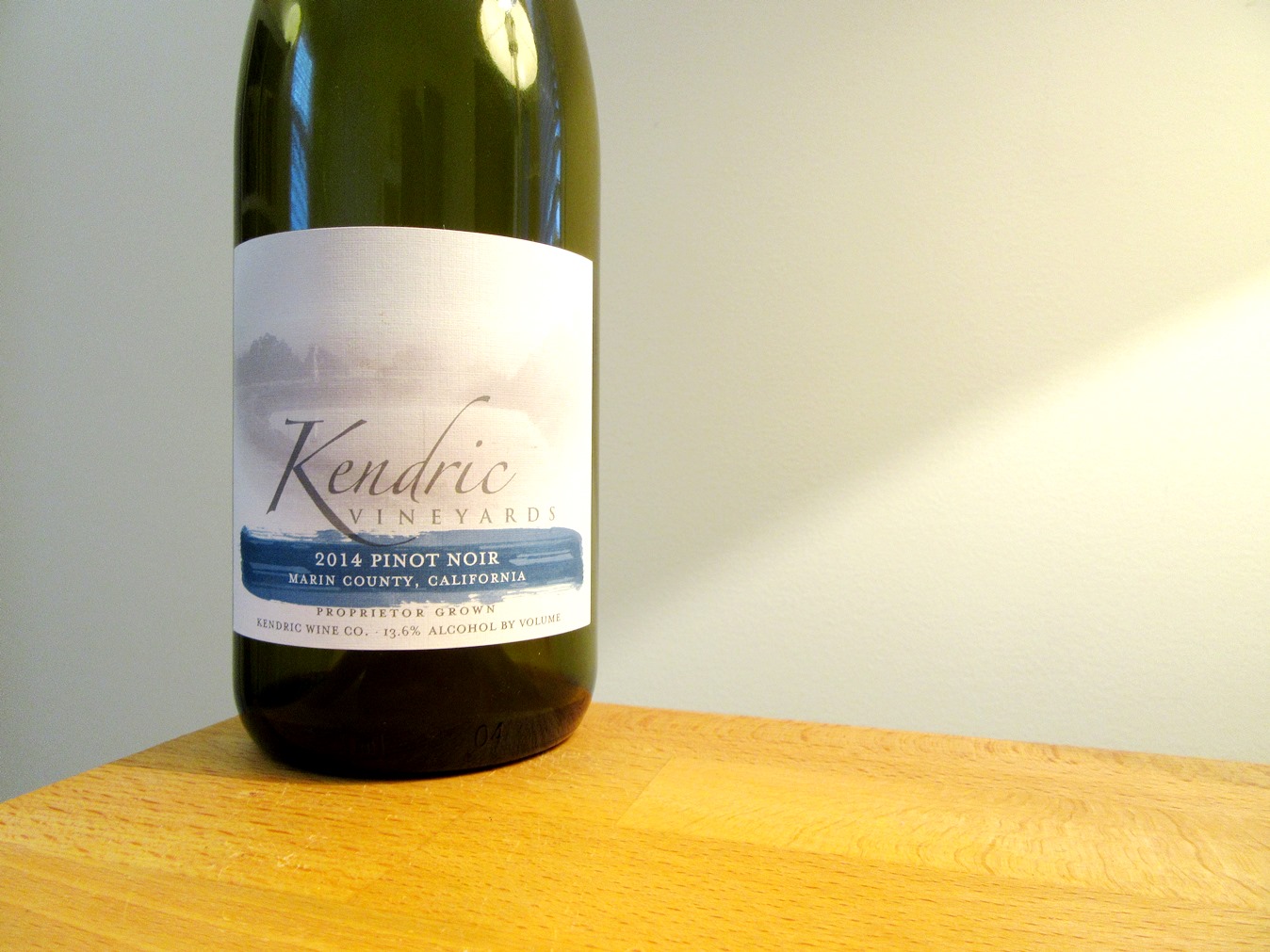 Kendric Vineyards, Pinot Noir 2014, Marin County, California, Wine Casual