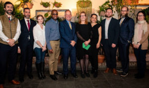 The International Wine Center (IWC) in New York announces 23rd graduating class of DipWSET diploma holders. Ian Harris, WSET Chief Executive, and Mary Ewing-Mulligan MW, President of IWC, recognize DipWSET graduates including Reggie Solomon.