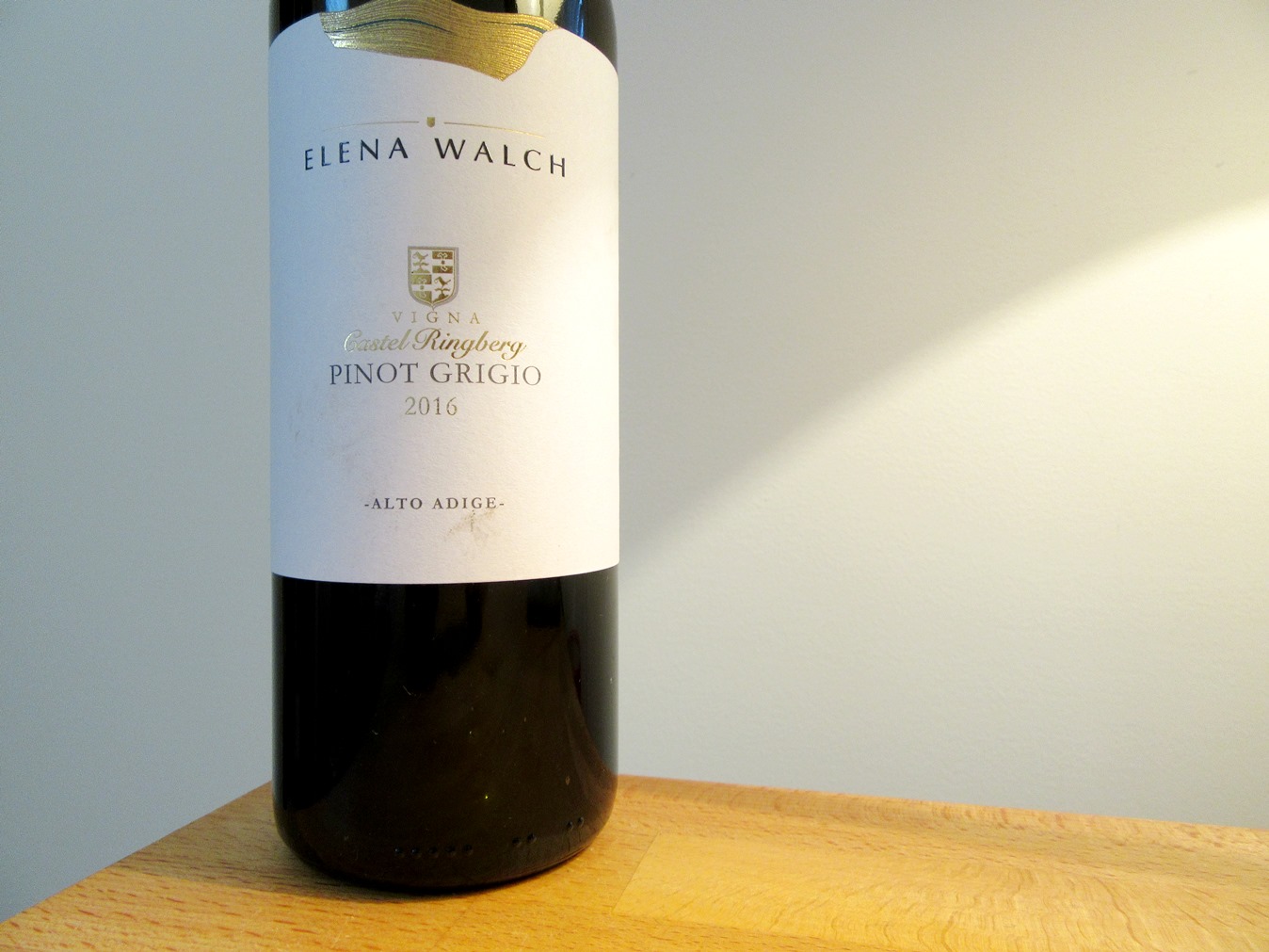 Elena Walch, Castel Ringberg Pinot Grigio 2016, Alto Adige, Italy, Wine Casual