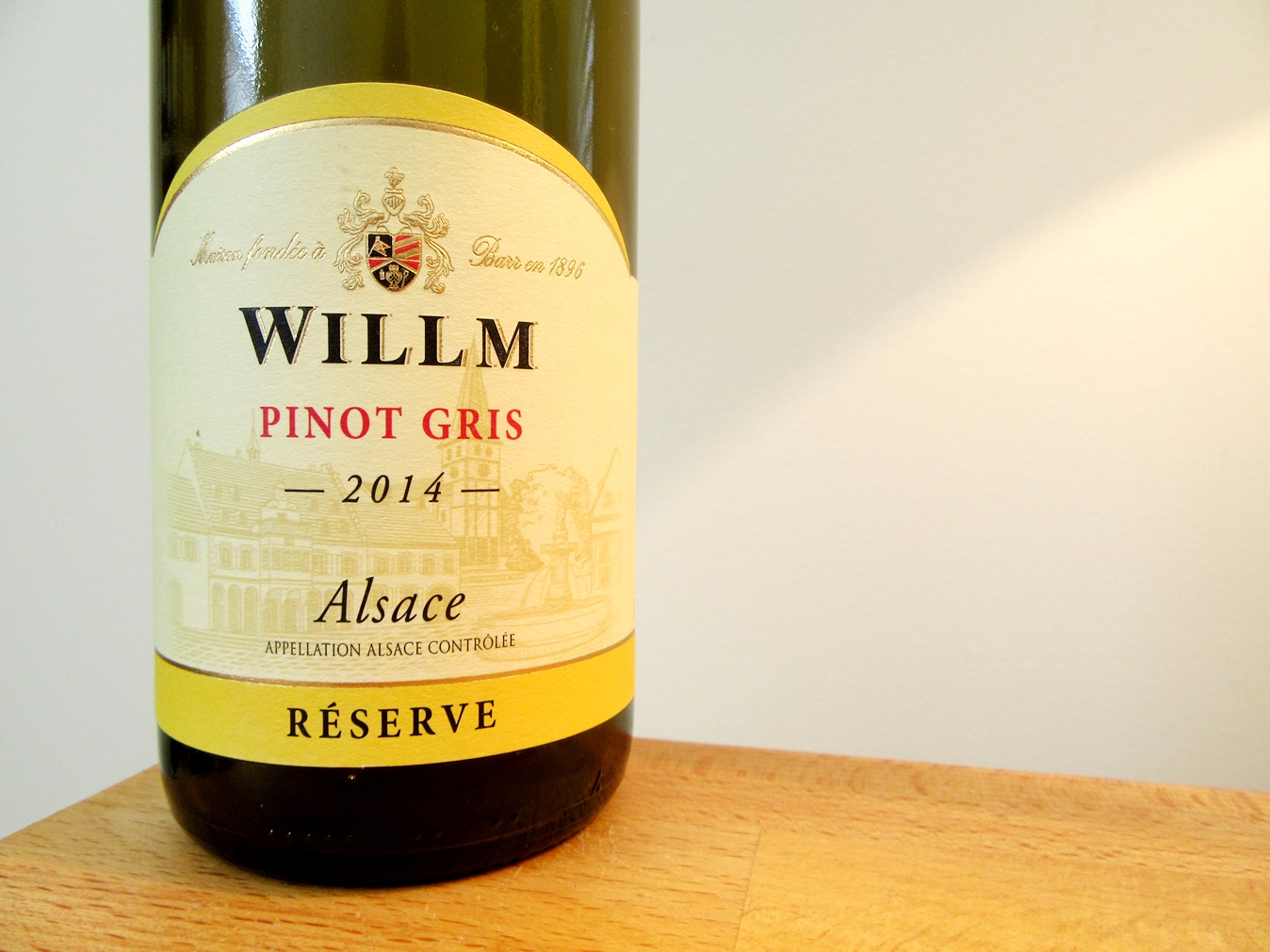 Willm, Reserve Pinot Gris 2014, Alsace, France, Wine Casual