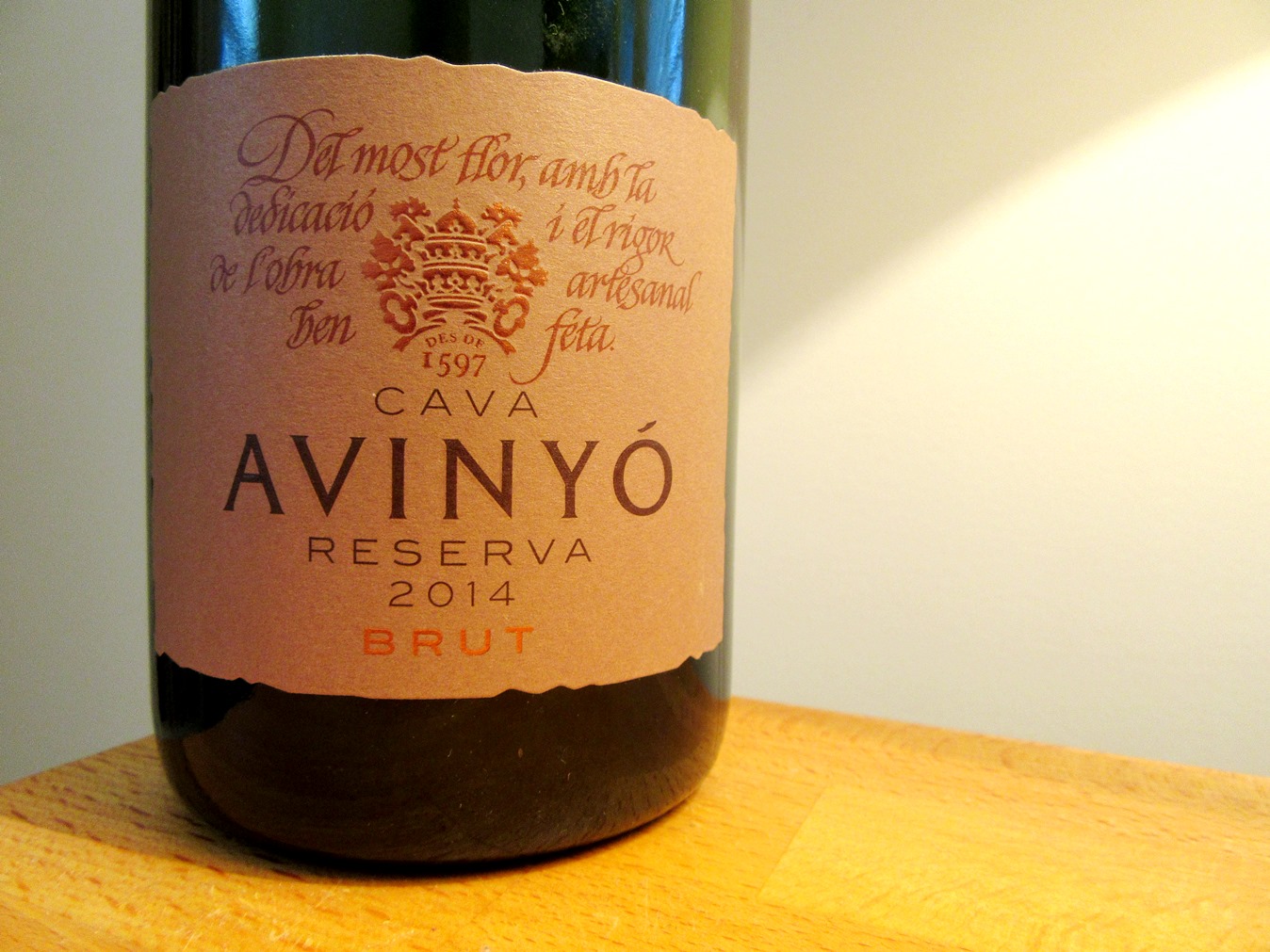 Avinyó, Brut Reserva Cava 2014, Catalonia, Spain, Wine Casual