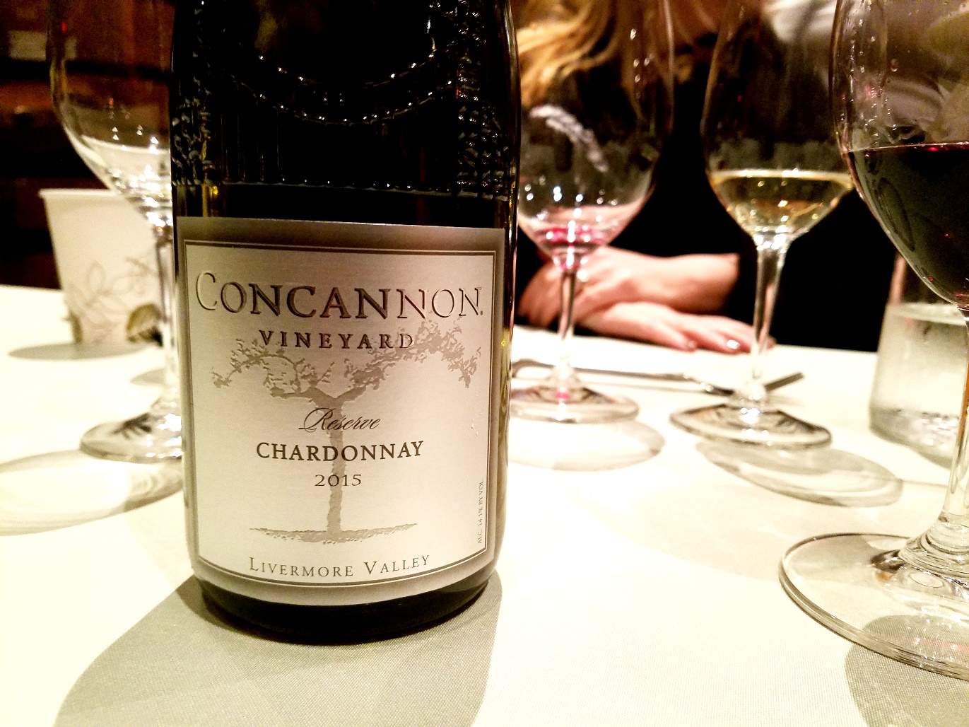 Concannon Vineyard, Reserve Chardonnay 2015, Livermore Valley, California, Wine Casual