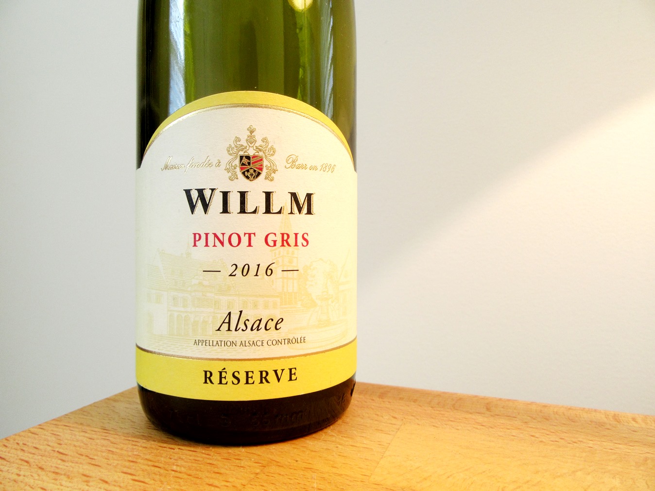 Willm, Reserve Pinot Gris 2016, Alsace, France, Wine Casual