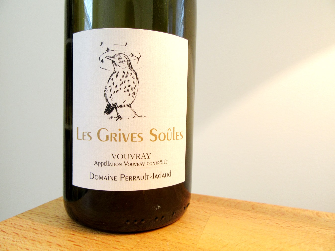 Domaine Perrault-Jadaud, Les Grives Soûles Vouvray 2016, Loire, France, Wine Casual