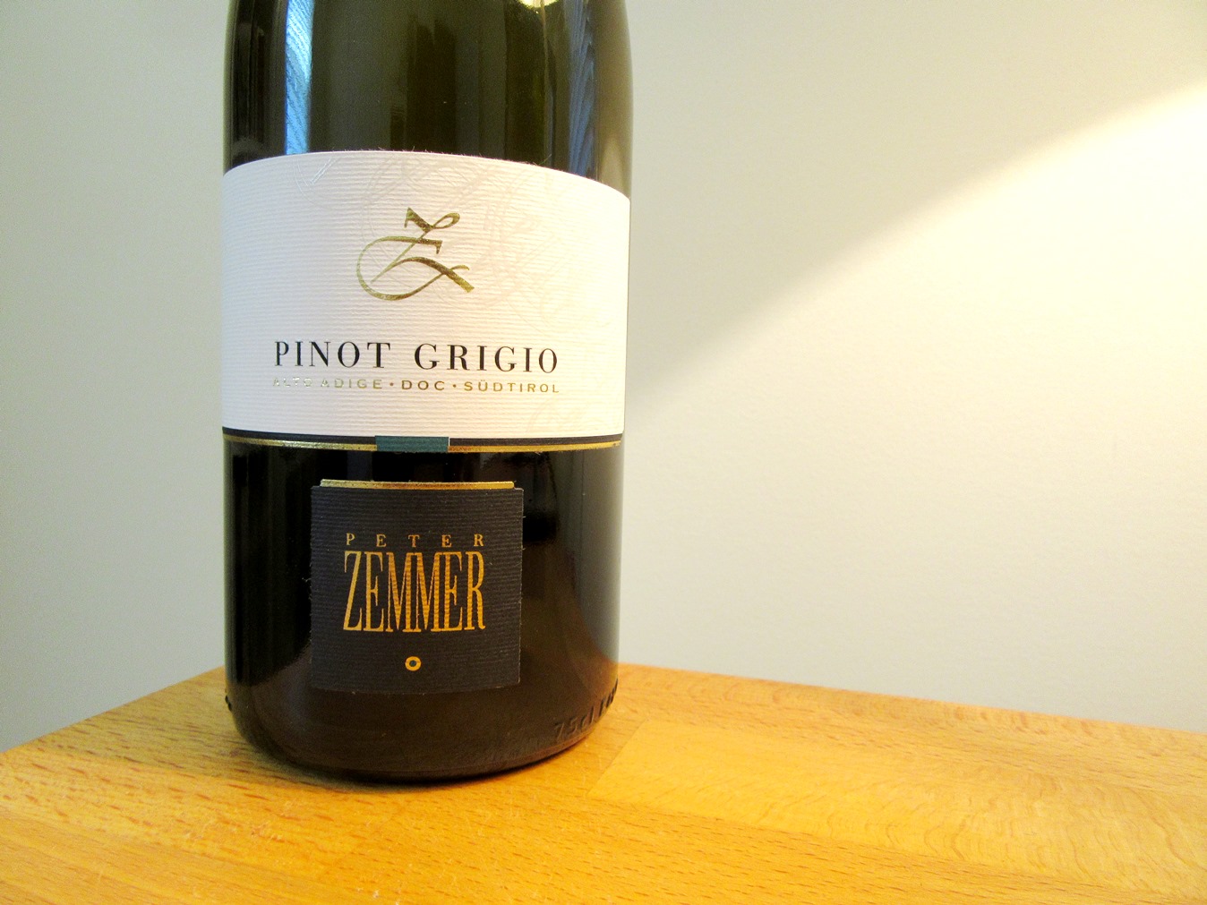 Peter Zemmer, Pinot Grigio 2018, Südtirol - Alto Adige, Italy, Wine Casual