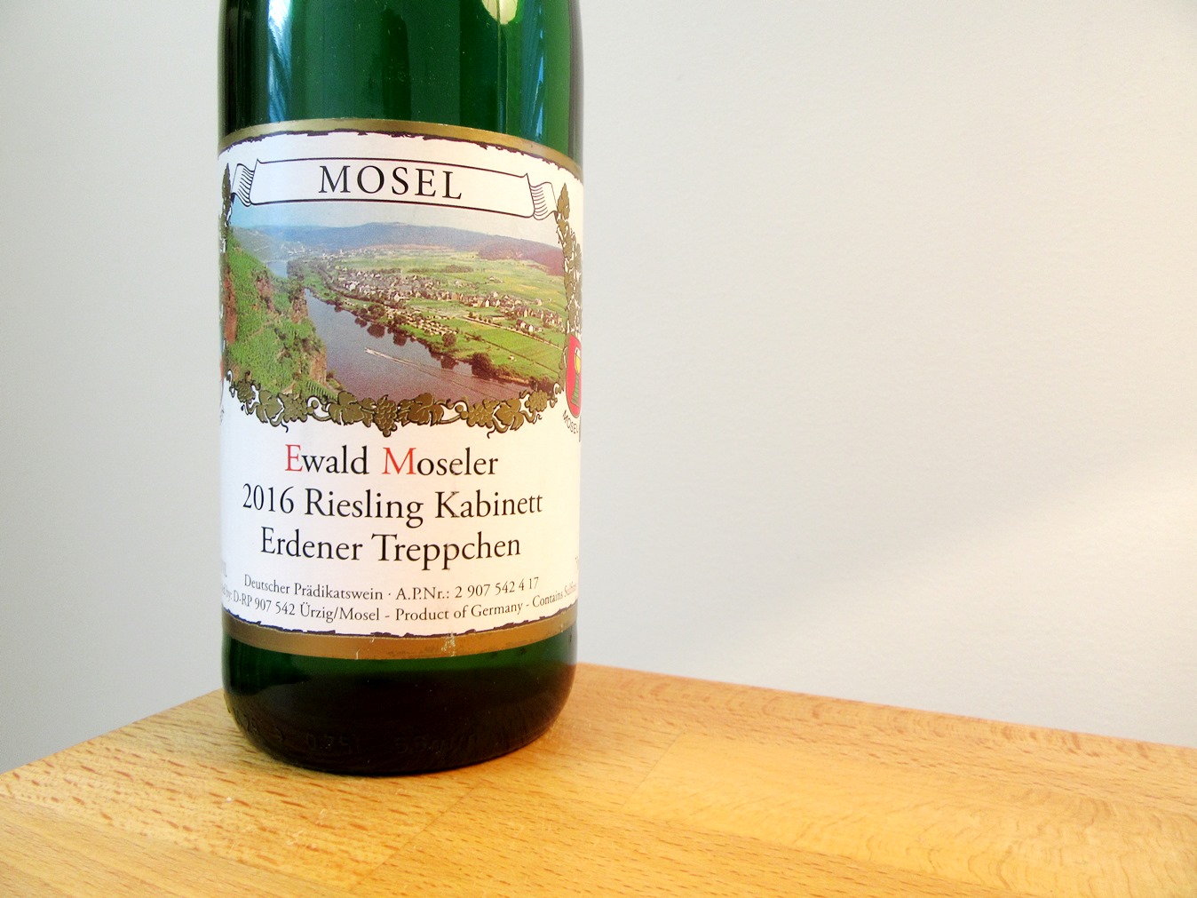 Ewald Moselr, Erdener Treppchen Riesling Kabinett 2016, Mosel, Germany, Wine Casual