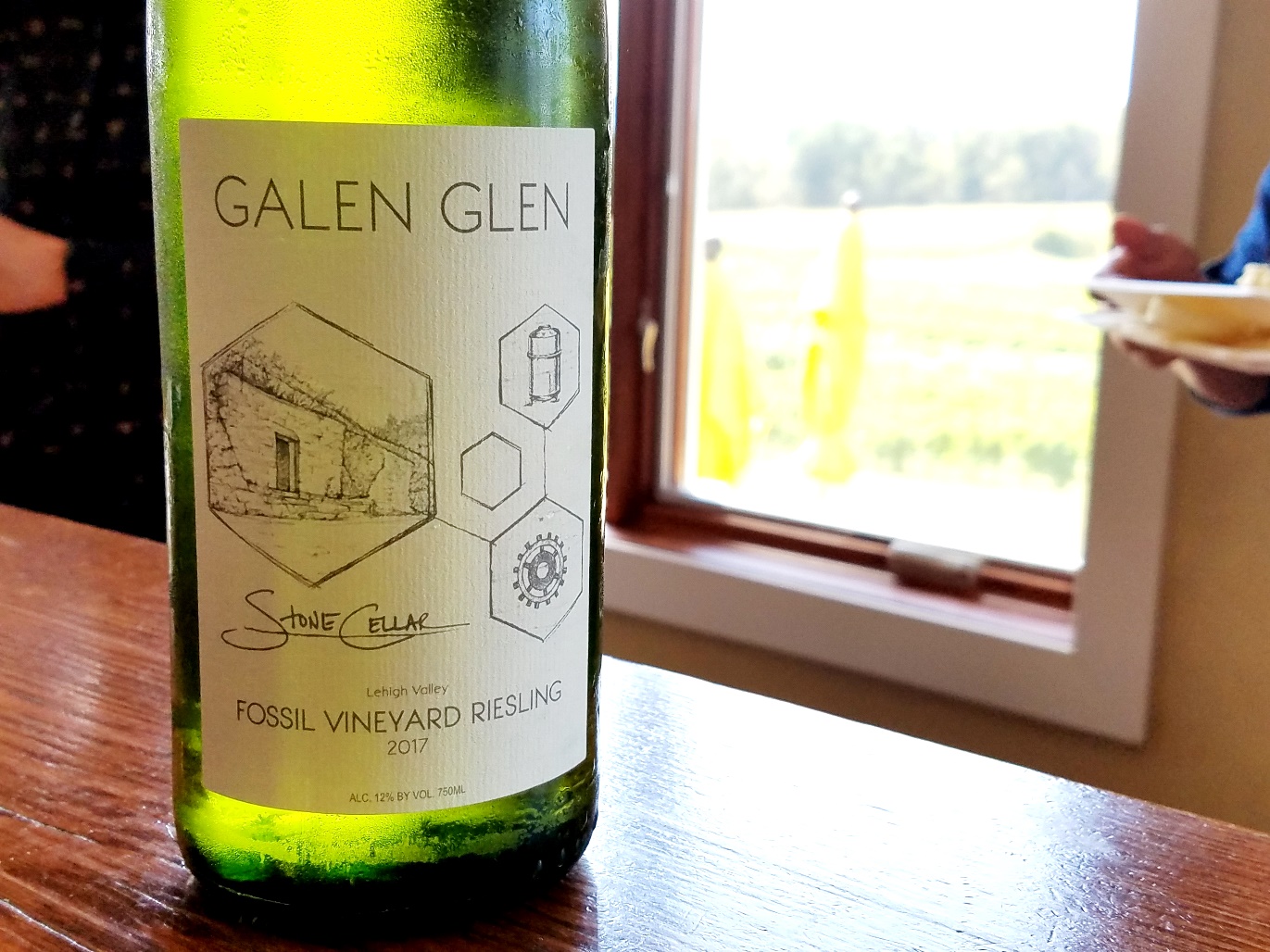 Galen Glen, Fossil Vineyard Riesling 2017, Stone Cellar, Lehigh Valley, Pennsylvania, Wine Casual