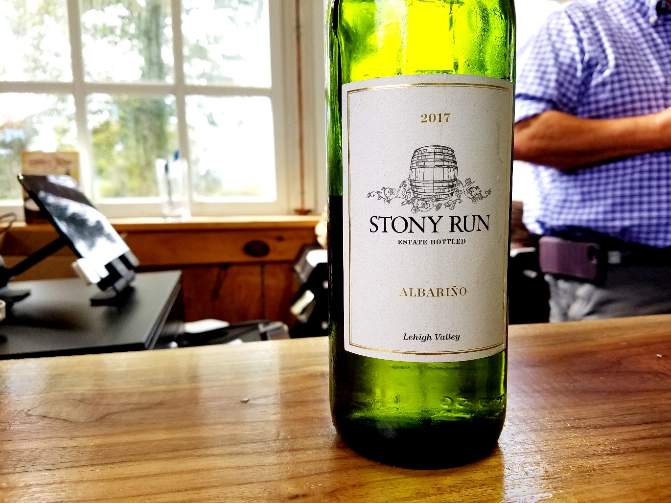 Stony Run, Albariño 2017, Lehigh Valley, Pennsylvania, Wine Casual