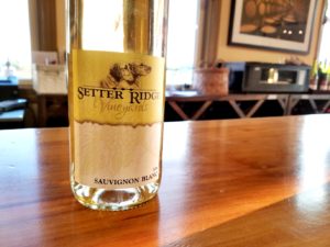 Setter Ridge Vineyards, Sauvignon Blanc 2016, Lehigh Valley, Pennsylvania