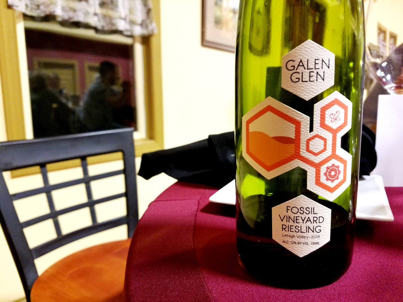 Galen Glen, Fossil Vineyard Riesling 2018, Vinology, Lehigh Valley, Pennsylvania, Wine Casual