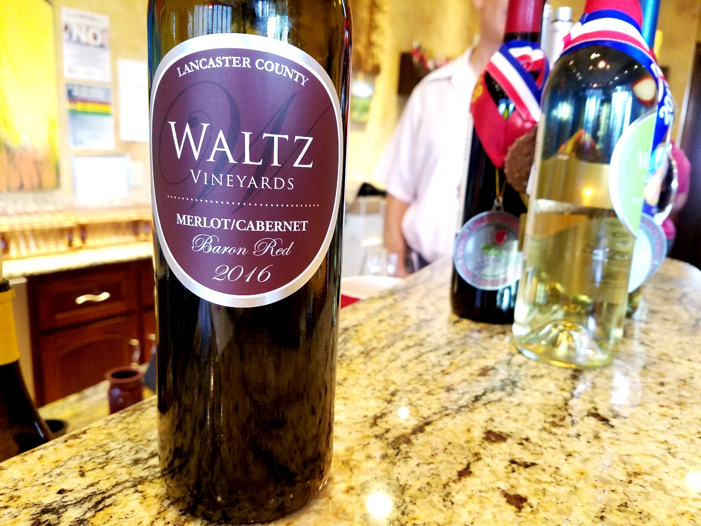 Waltz Vineyards, Baron Red Merlot-Cabernet 2016, Lancaster, Pennsylvania, Wine Casual