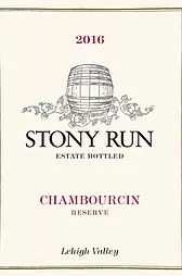 Stony Run, Chambourcin Classic 2016, Lehigh Valley, Pennsylvania, Wine Casual