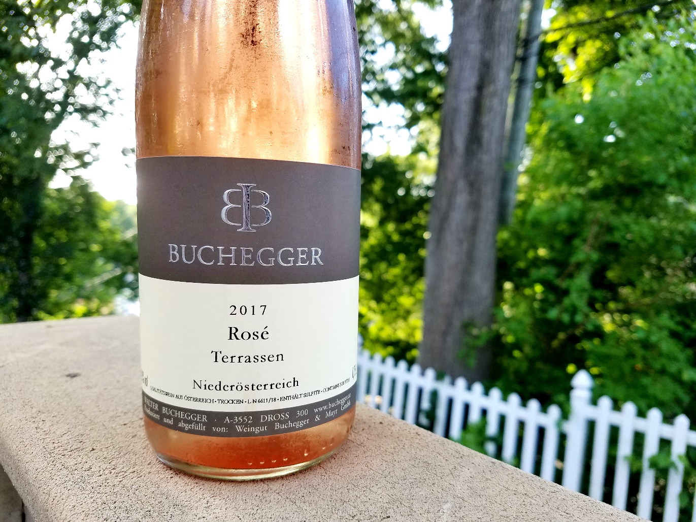 Weingut Walter Buchegger, Terrassen Rosé 2017, Niederösterreich, Austria, Wine Casual