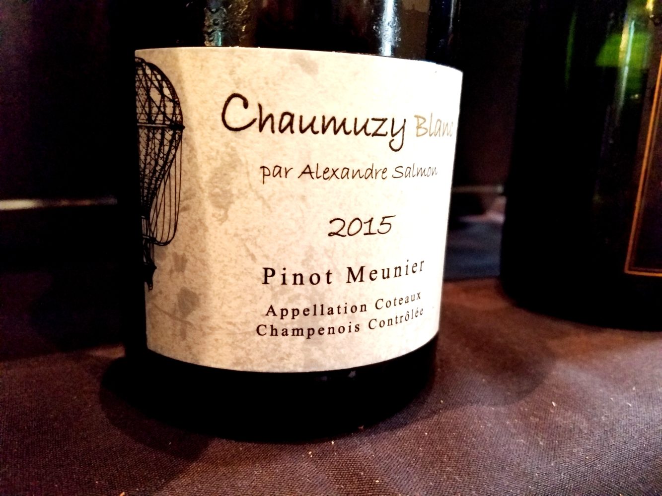 Alexandre Salmon, Chaumuzy Blanc 2015, Coteaux Champenois, Champagne, France, Wine Casual