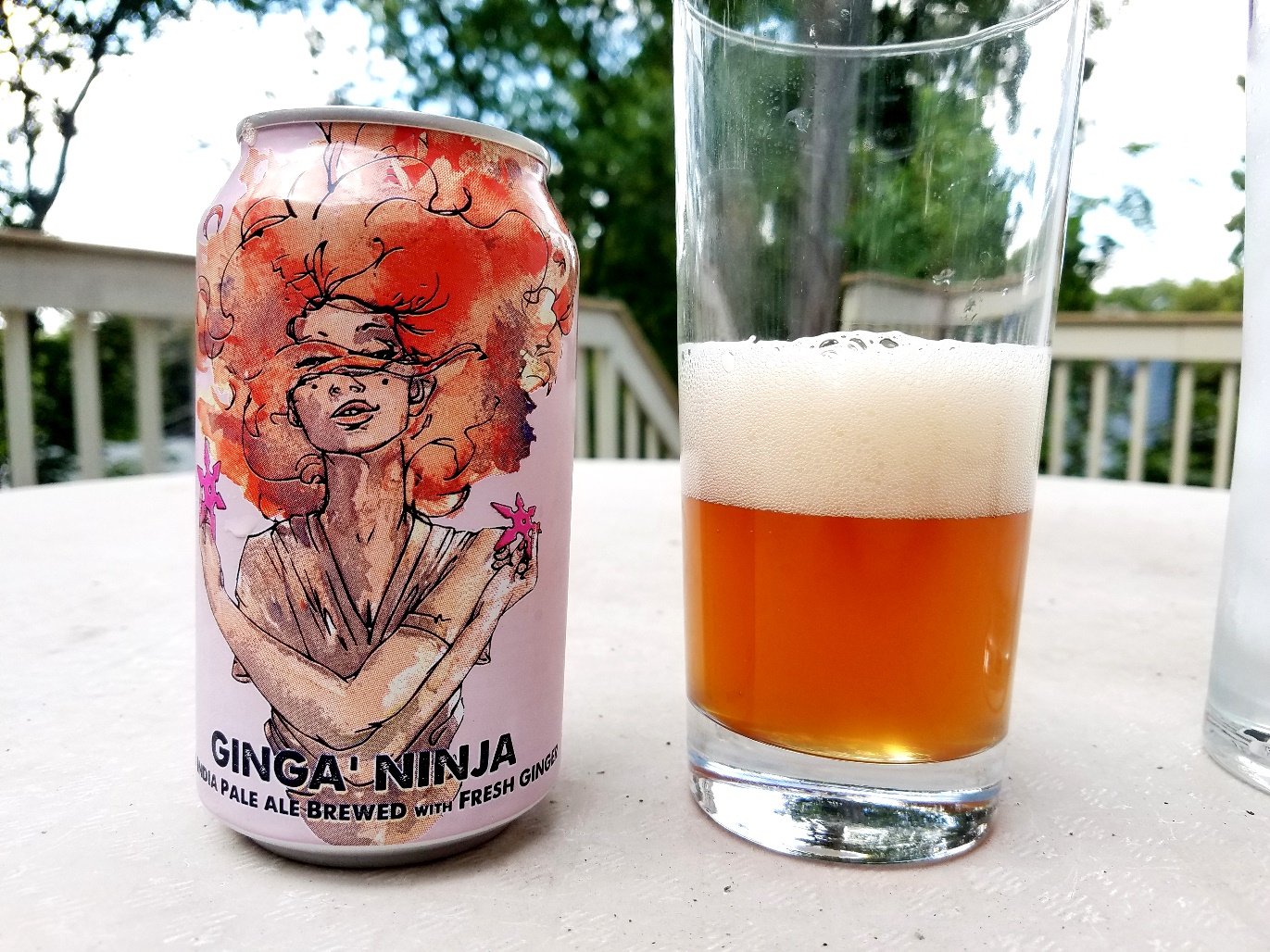 Black Hog, Ginga’ Ninja Red India Pale Ale-Brewed Beer with Fresh Ginger, Connecticut , Wine Casual