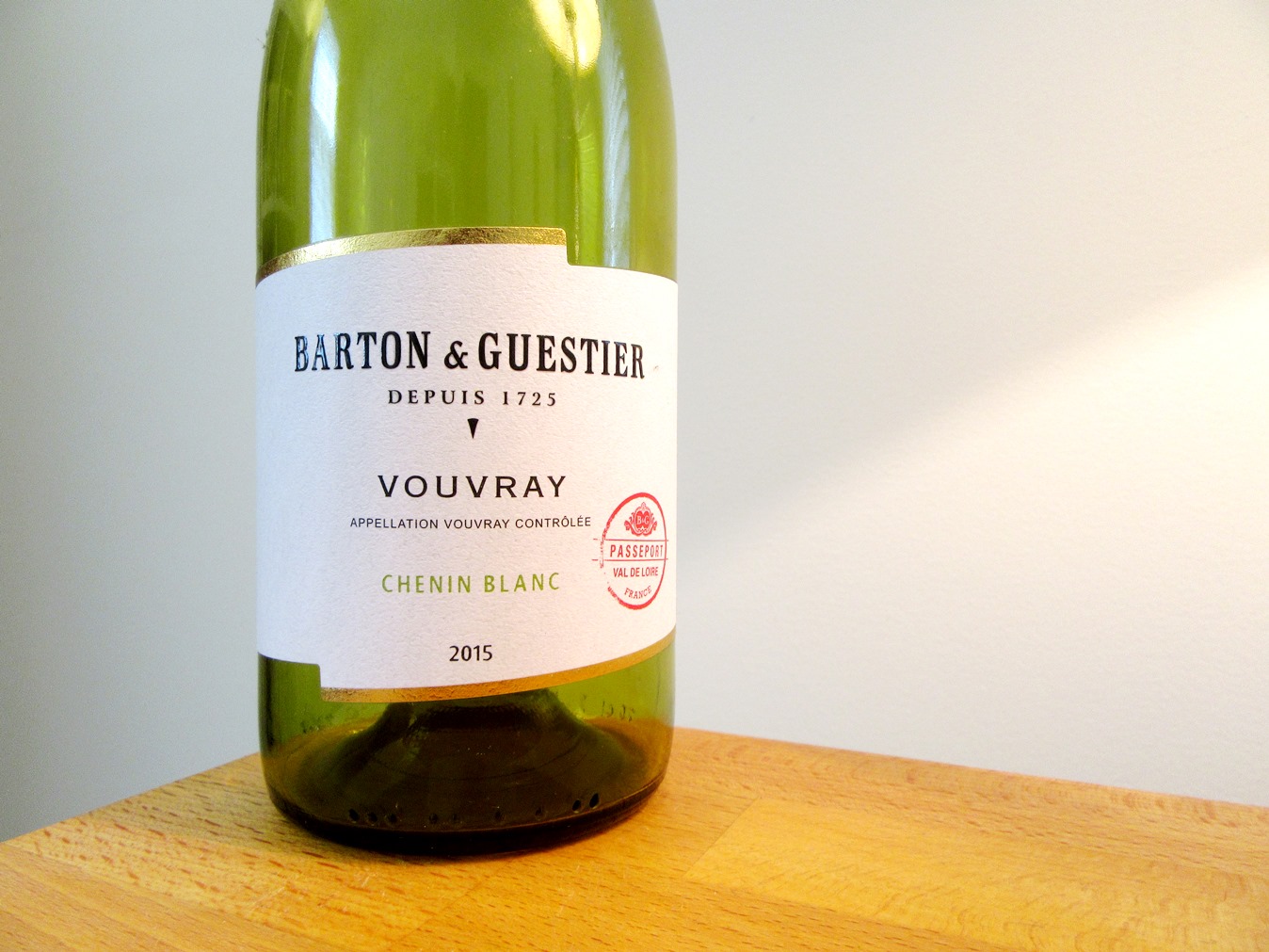 Barton & Guestier, Vouvray 2015, Loire, France, Wine Casual