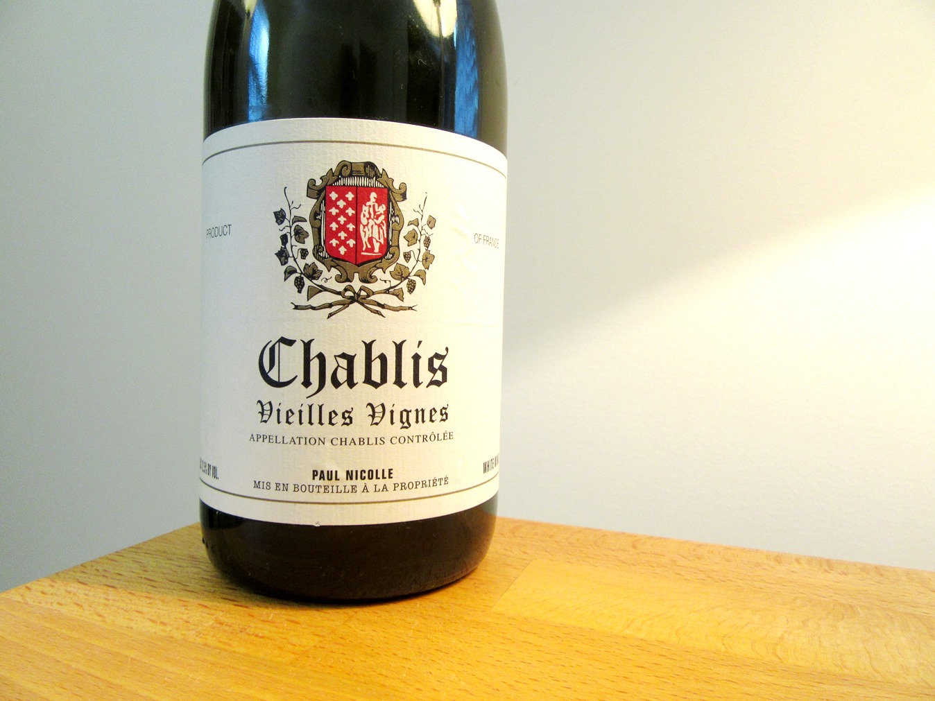 Paul Nicolle, Vieilles Vignes Chablis 2017, Burgundy, France, Wine Casual