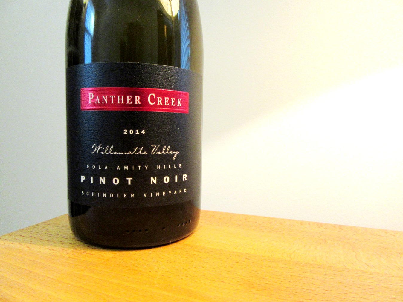 Panther Creek, Schindler Vineyard Pinot Noir 2014, Eola-Amity Hills, Willamette Valley, Oregon, Wine Casual