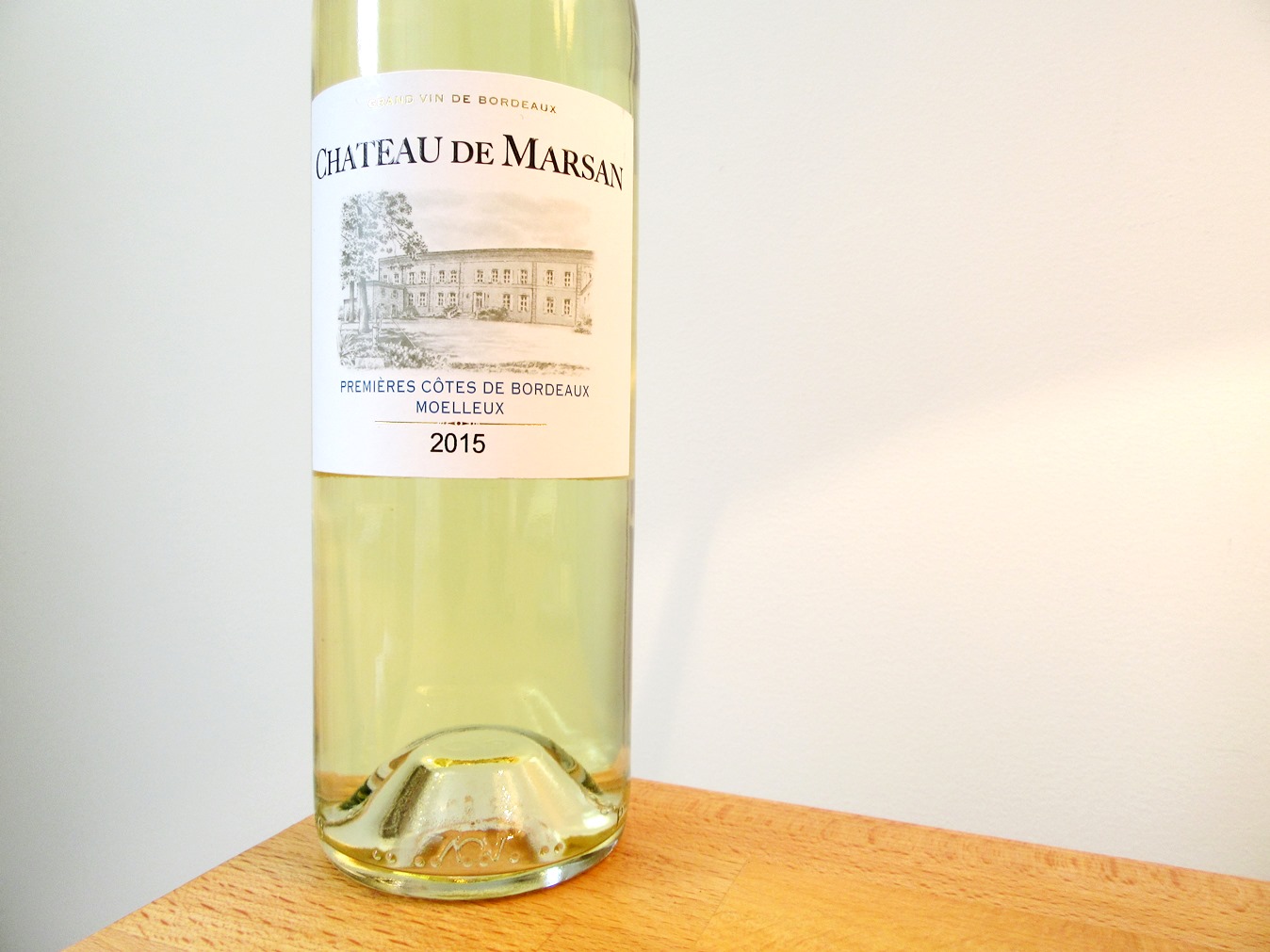 Château de Marsan, Premières Côtes de Bordeaux Blanc Moelleux 2015, France, Wine Casual