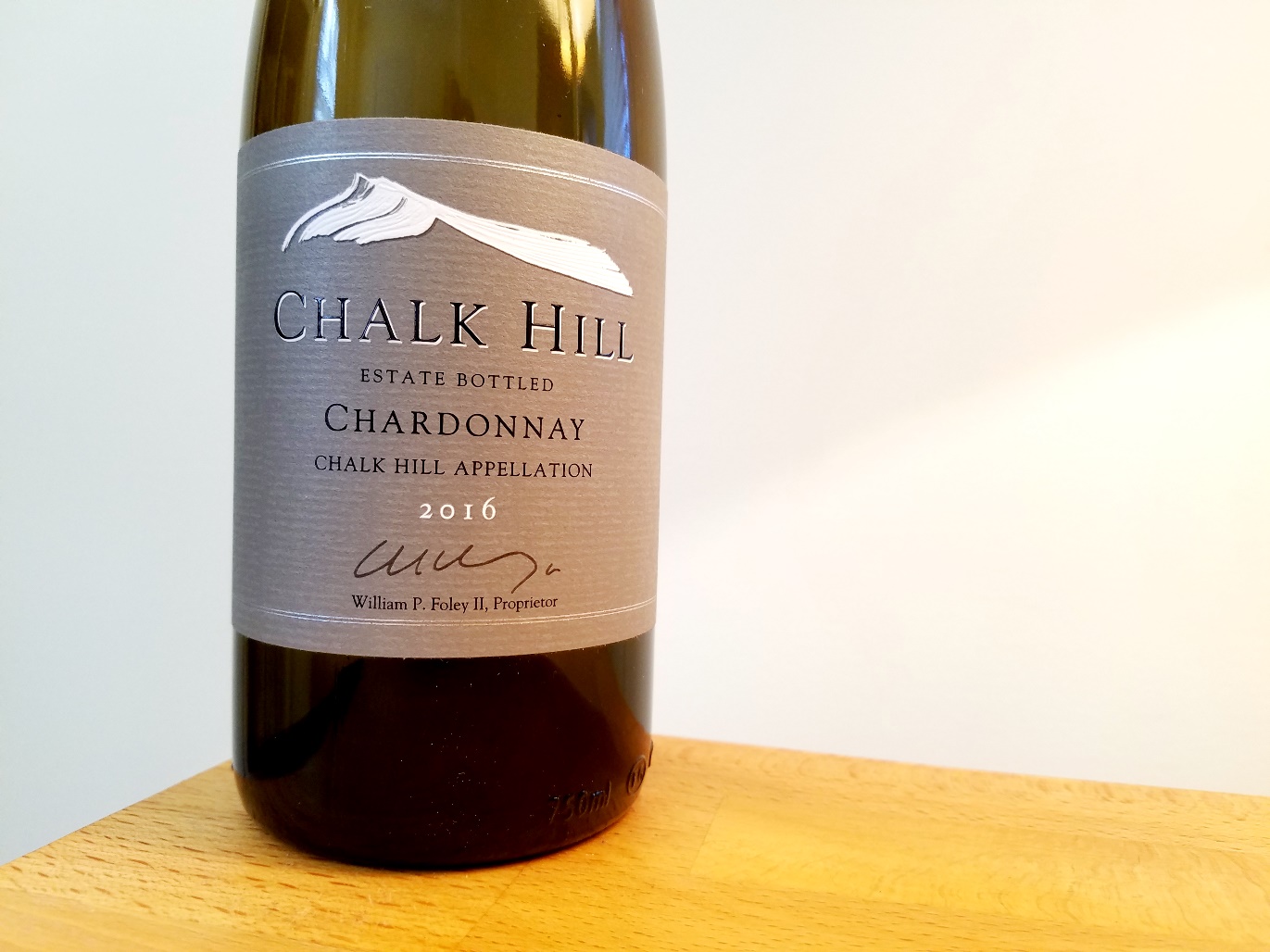 Chalk Hill Estate Winery, Estate Chardonnay 2016, Chalk Hill, Sonoma, California, Wine Casual