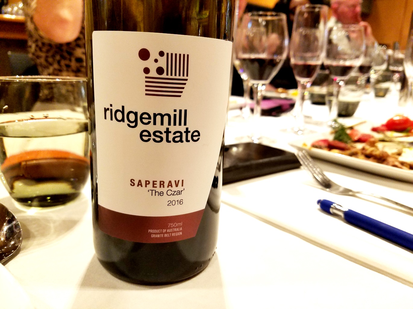 Ridgemill Estate, “The Czar” Saperavi 2016, Granite Belt, Queensland, Australia, Wine Casual