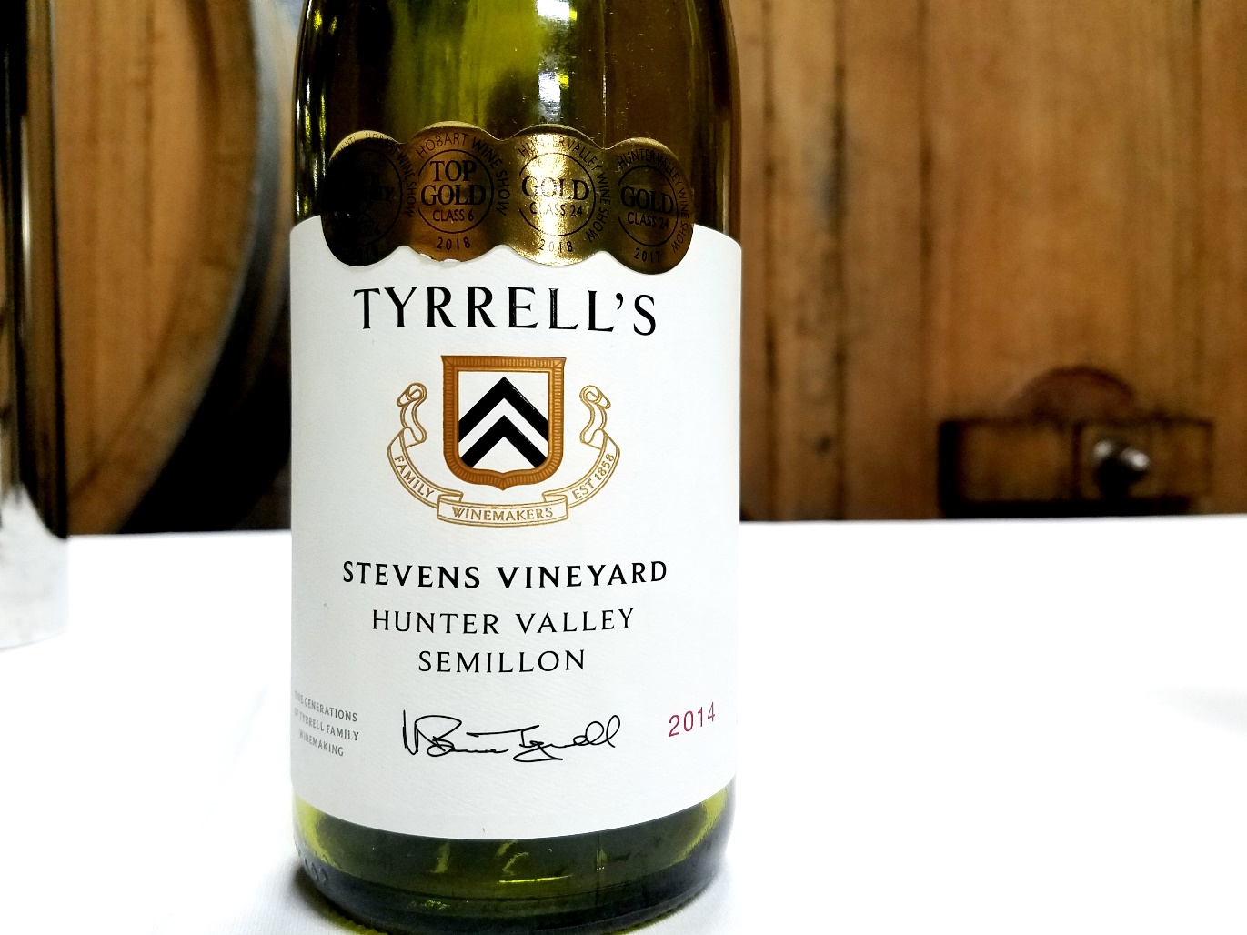 Tyrrell’s, Single Vineyard Stevens Semillon 2014, Hunter Valley, New South Wales, Australia, Wine Casual