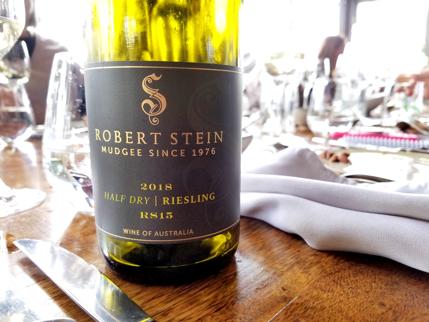 Robert Stein, Half Dry RS15 Riesling 2018, Mudgee, New South Wales, Australia, Wine Casual