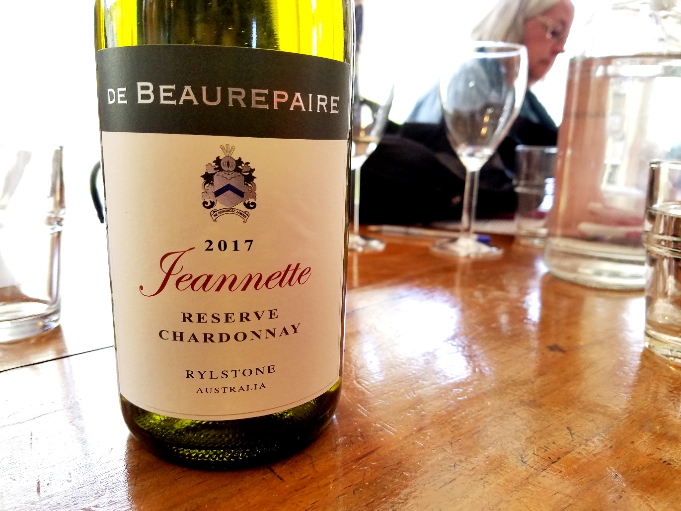 De Beaurepaire, Jeannette Reserve Chardonnay 2017, Rylstone, New South Wales, Australia, Wine Casual
