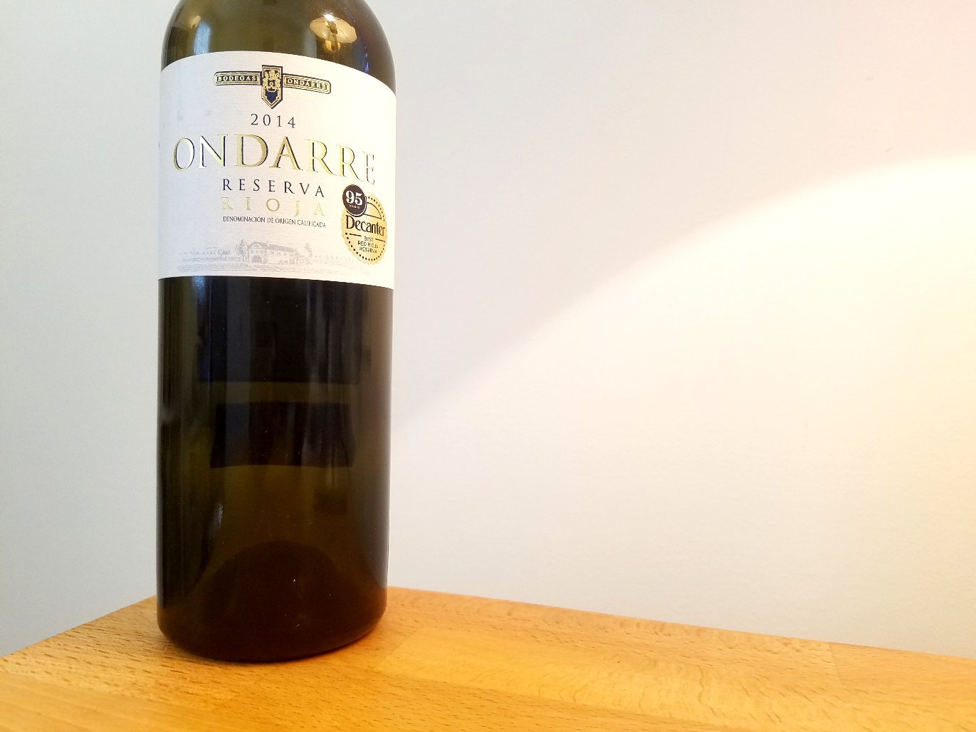 Bodegas Ondarre, Reserva Rioja 2014, Spain, Wine Casual