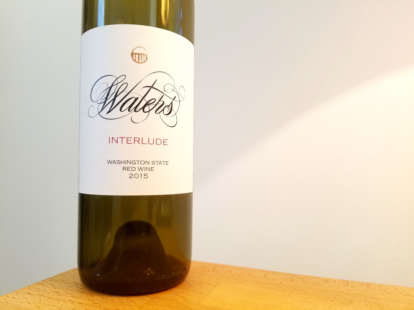 Waters, Interlude 2015, Washington, Wine Casual
