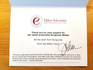 Yes, A Burgundy-Only Wine Portal Does Exist:  My Review of Elden Selections, Wine Casual