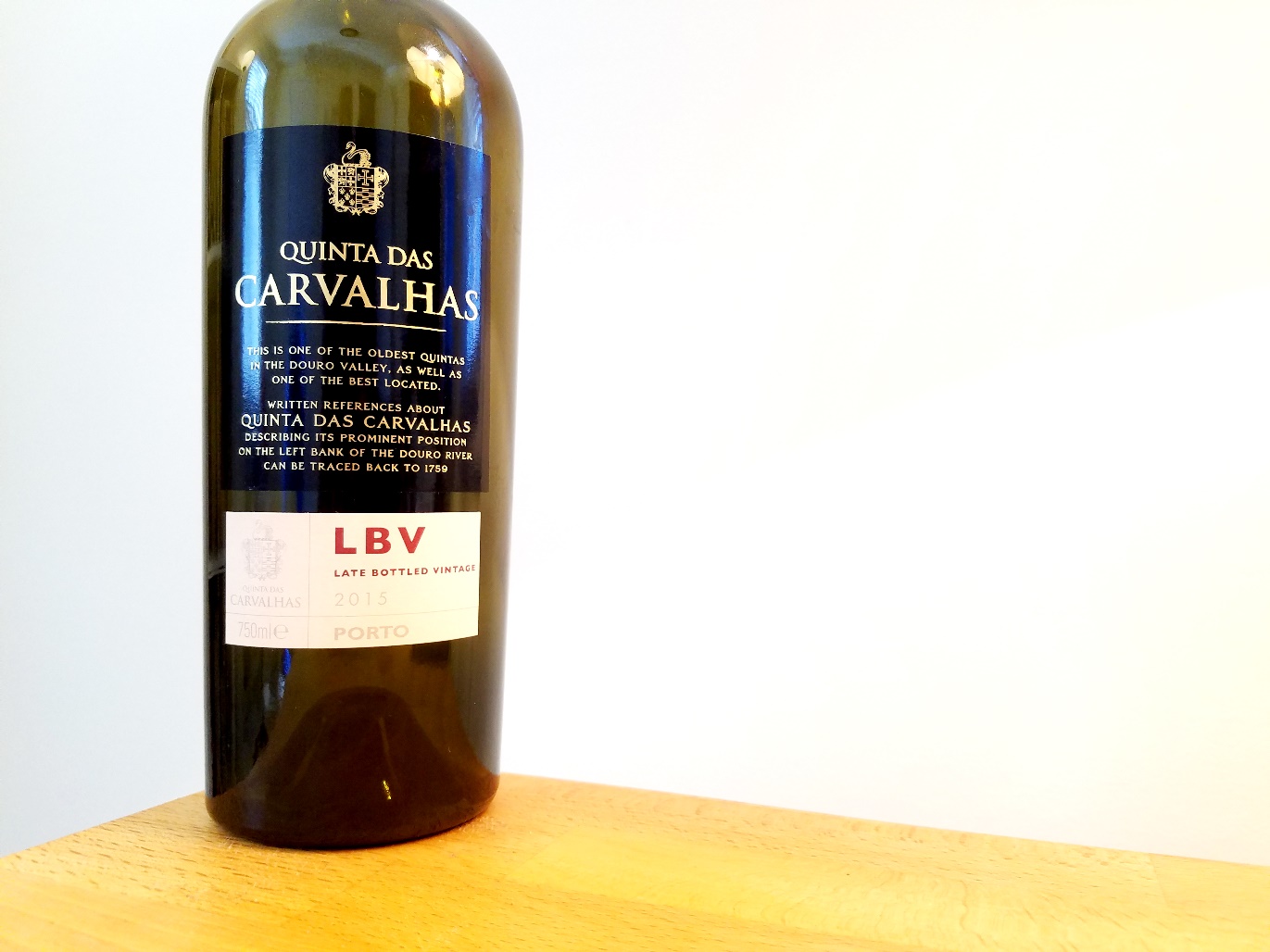 Quinta Das Carvalhas, Late Bottled Vintage (LBV) Port 2015, Portugal, Wine Casual