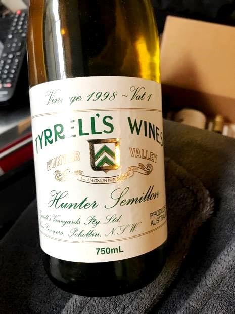 Tyrrell’s, Winemaker’s Selection, Vat 1 Semillon 1998, Hunter Valley, New South Wales, Australia, Wine Casual