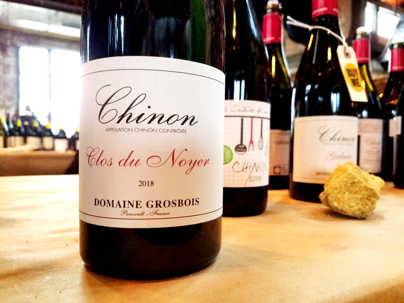 Domaine Grosbois, Clos du Noyer Chinon 2018, Loire, France, Wine Casual