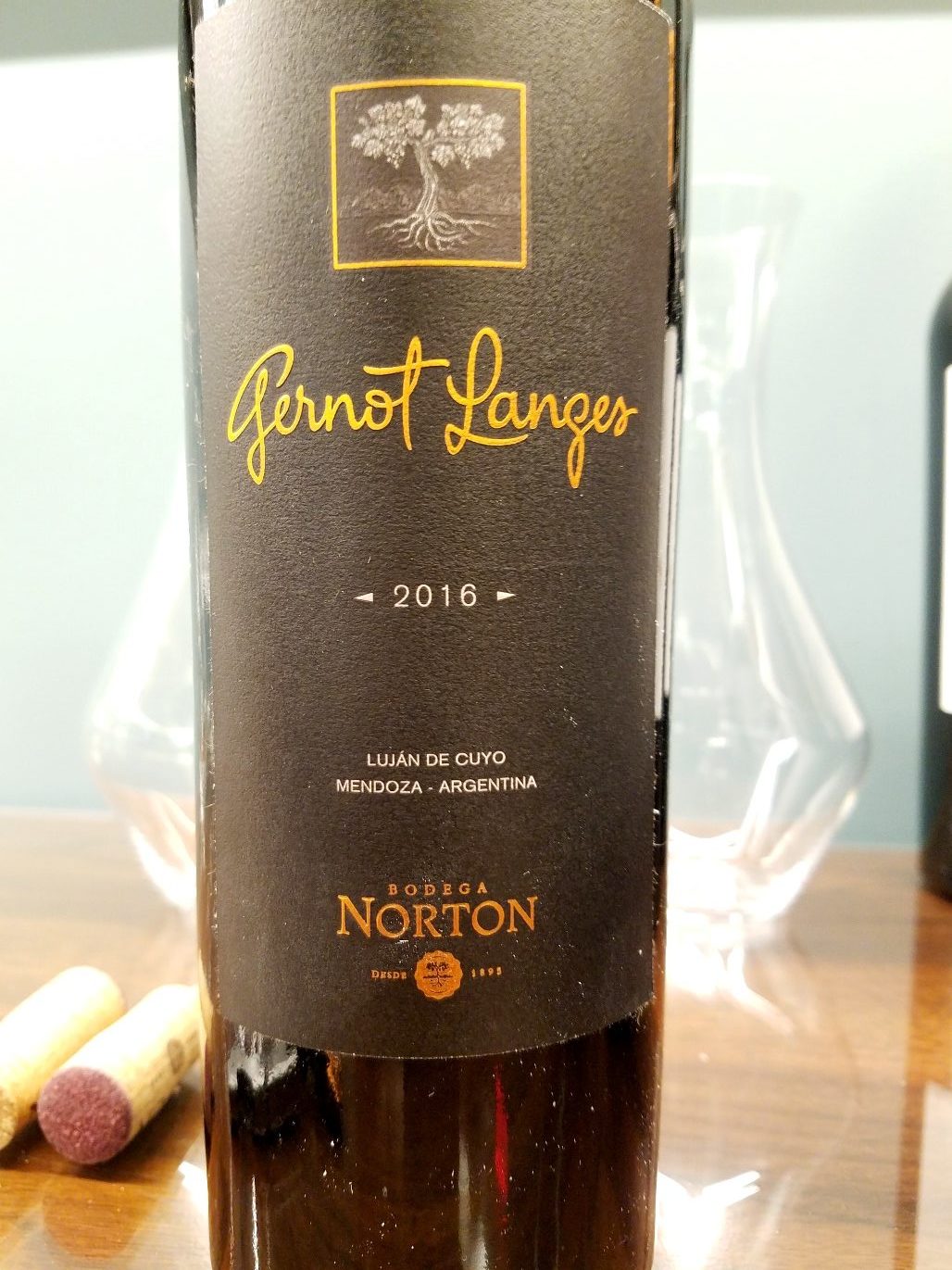 Bodega Norton, Gernot Langes 2016, Luján de Cuyo, Mendoza, Argentina, Wine Casual