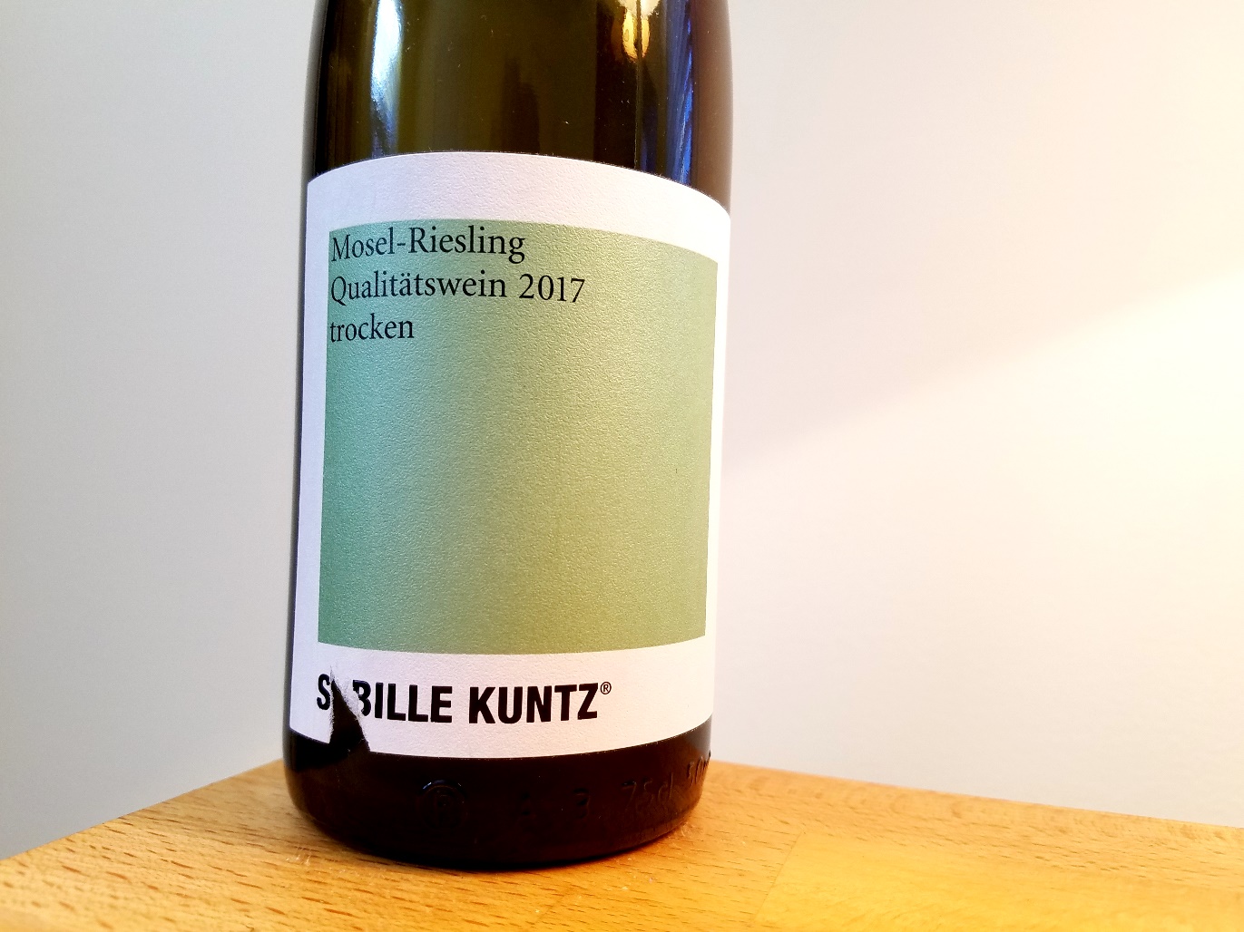 Sybille Kuntz, Qualitätswein Trocken Riesling 2017, Mosel, Germany, Wine Casual