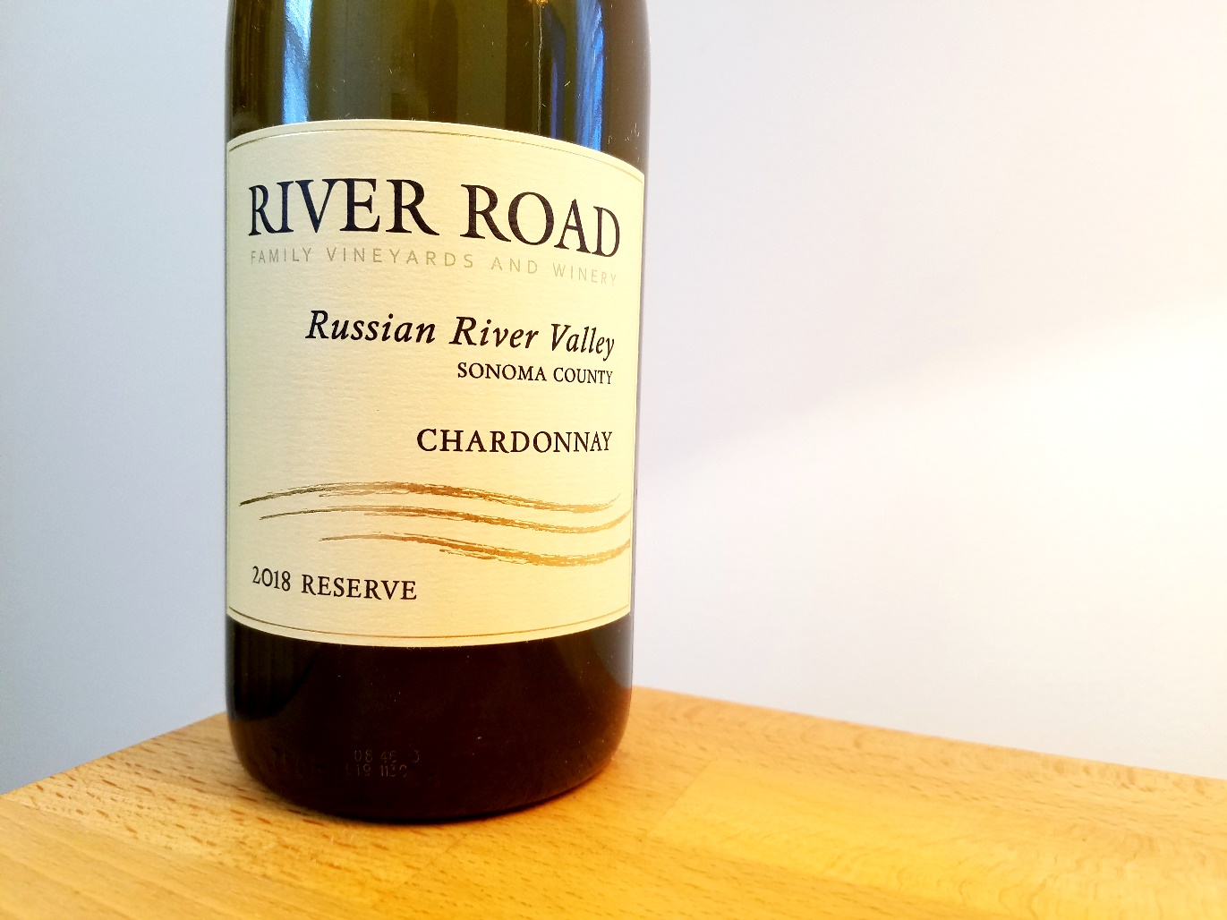 River Road Family Vineyards and Winery, Reserve Chardonnay 2018, Russian River Valley, Sonoma County, California, Wine Casual