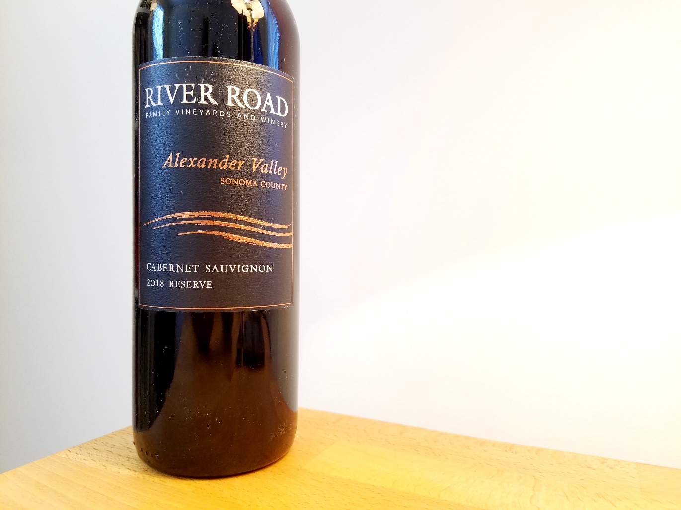 River Road Family Vineyards and Winery, Reserve Cabernet Sauvignon 2018, Alexander Valley, Sonoma County, California, Wine Casual