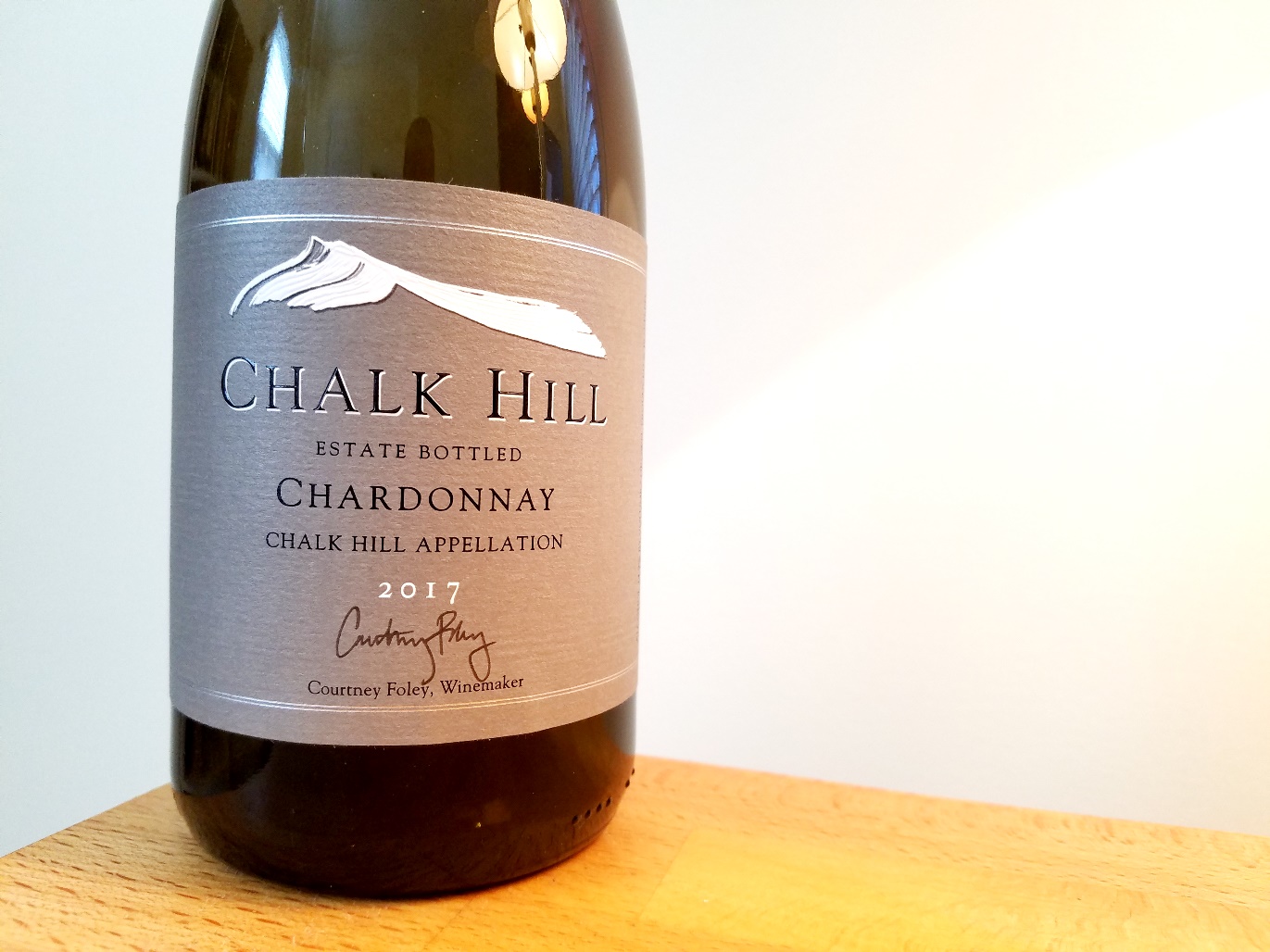Chalk Hill Estate, Estate Chardonnay 2017, Chalk Hill, Sonoma, California, Wine Casual