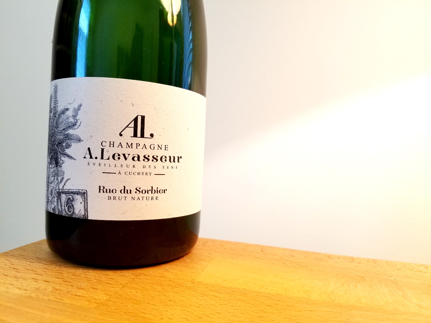 Albert Levasseur, Rue du Sorbier Brut Nature Champagne, France, Wine Casual