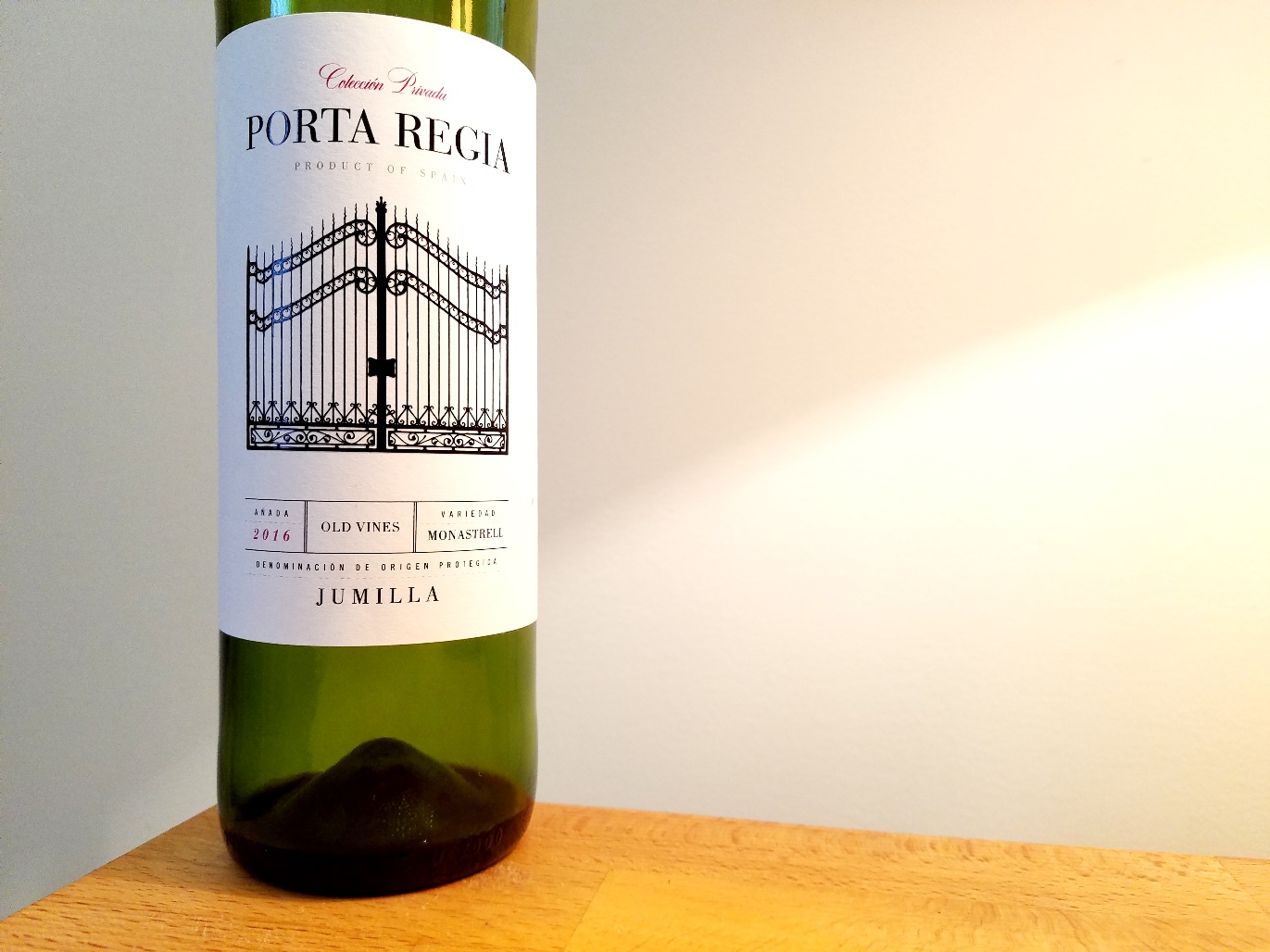 Sierra Norte, Colección Privada Porta Regia Old Vine Monastrell 2016, Jumilla, Spain, Wine Casual