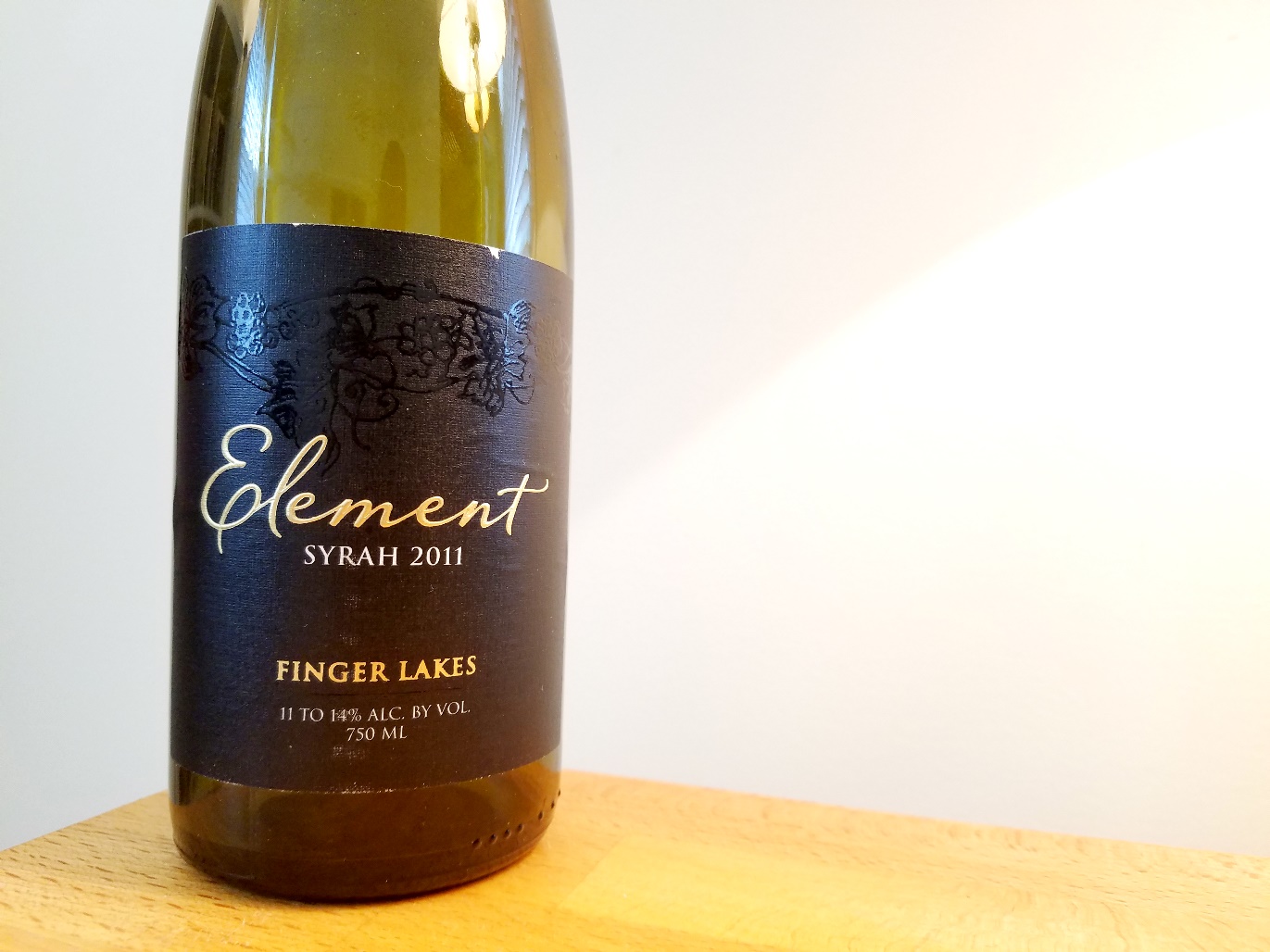 Element Winery, Syrah 2011, Finger Lakes, New York, Wine Casual
