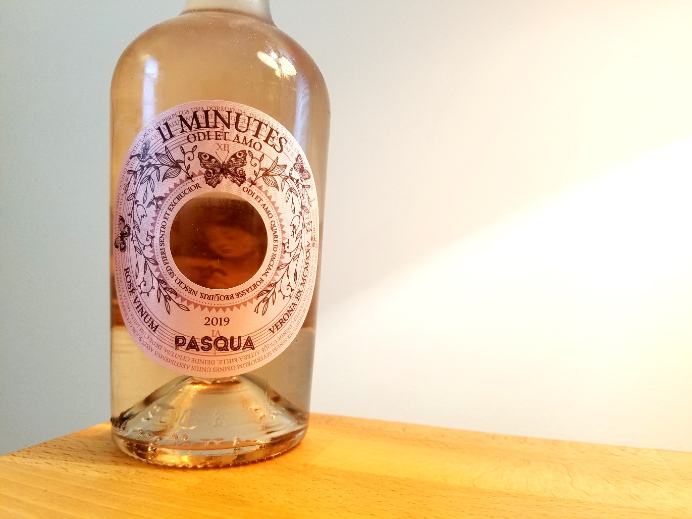 Famiglia Pasqua, 11 Minutes Odi et Amo Rosé Trevenezie 2019, Italy, Wine Casual