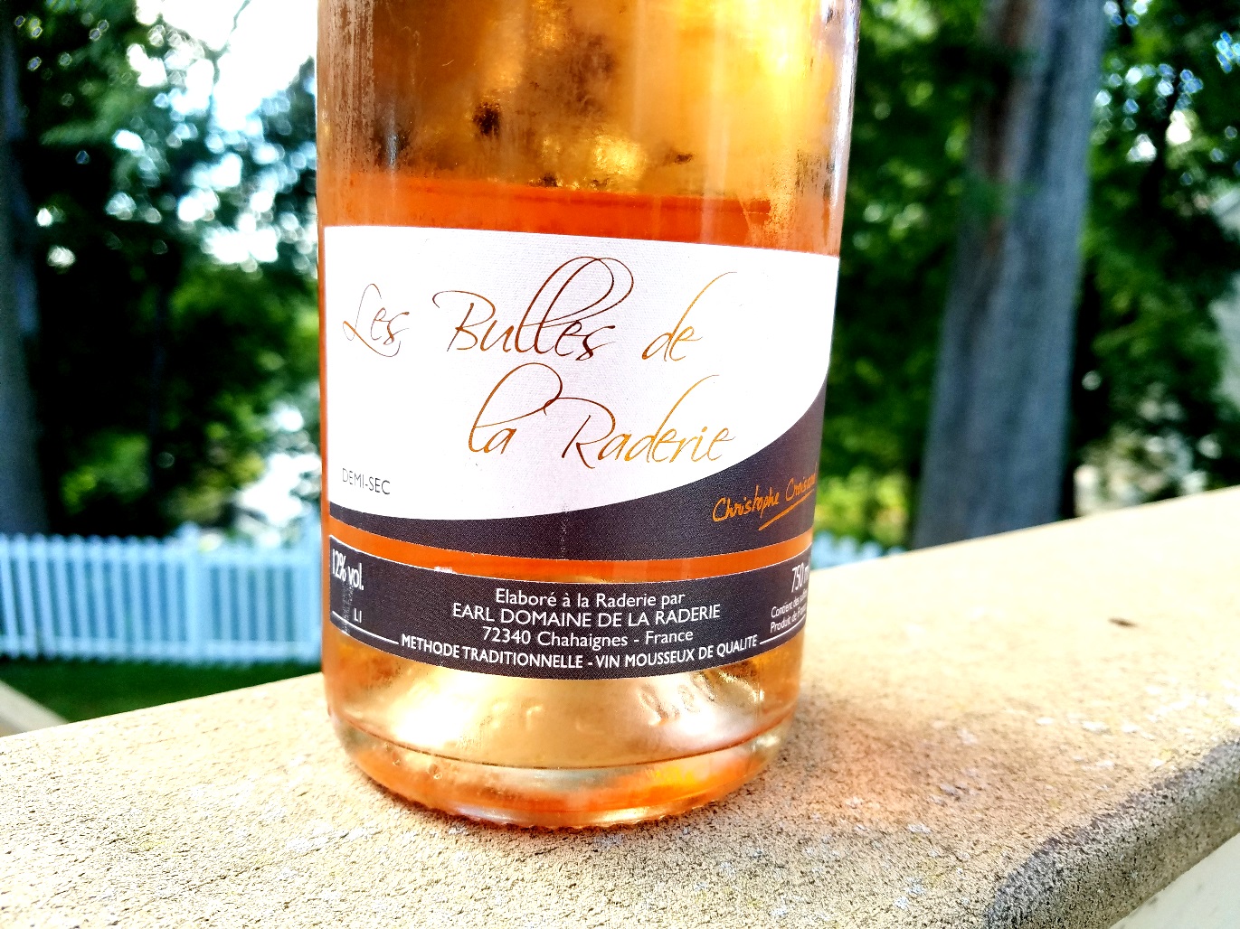 Domaine de la Raderie, Les Bulles de la Raderie Rosé, France, Wine Casual