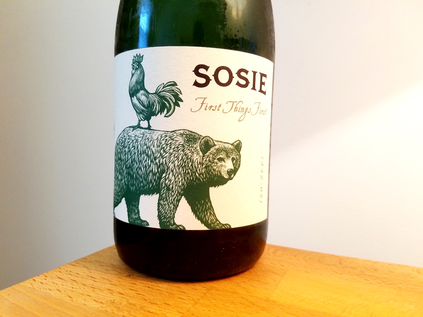 Sosie, First Things First Brut Nature 2018, Sonoma County, California, Wine Casual