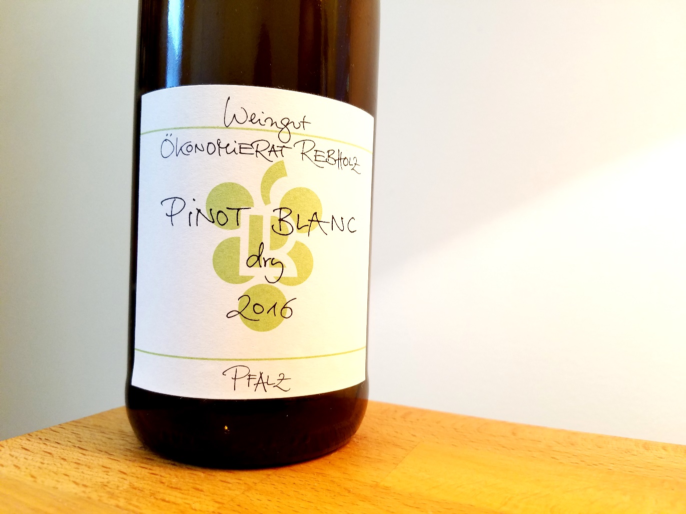 Weingut Ökonomierat Rebholz, Pinot Blanc Dry 2016, Pfalz, Germany, Wine Casual
