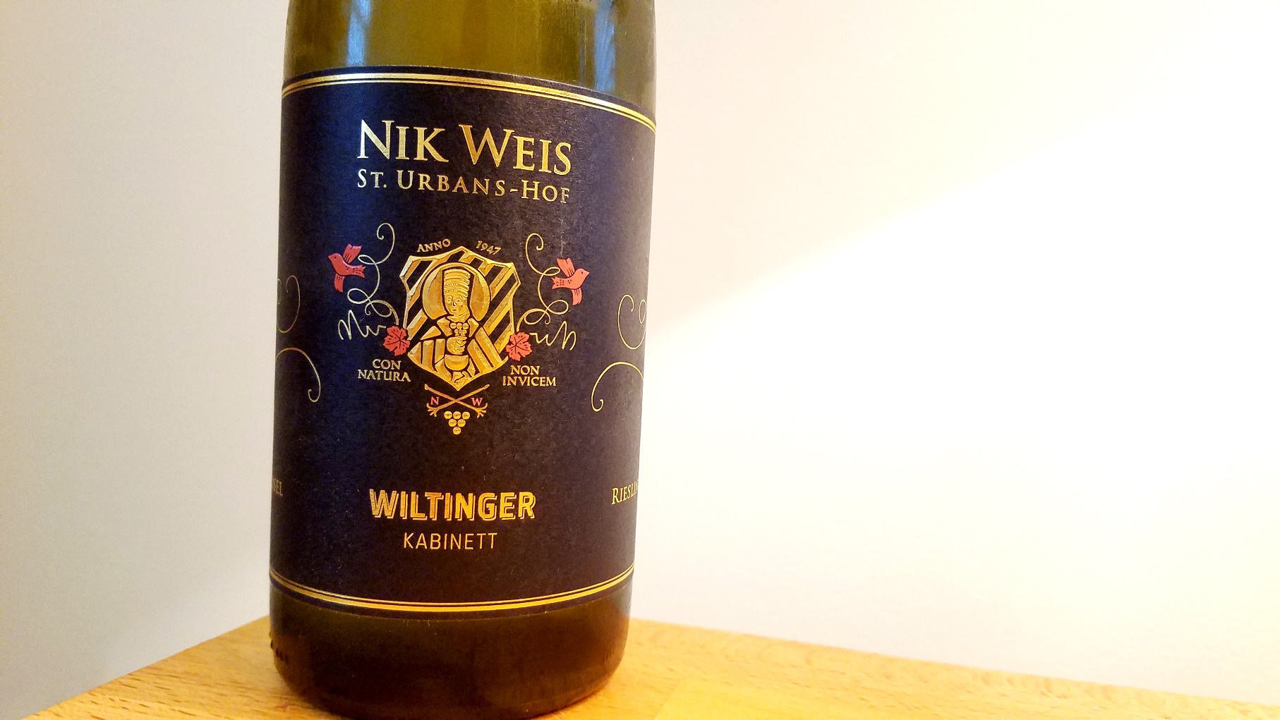 Nik Weis St. Urbans-Hof, Wiltinger Kabinett Riesling 2018, Mosel, Germany, Wine Casual