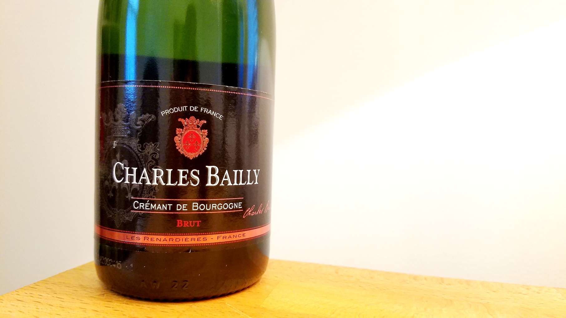Charles Bailly, Crémant de Bourgogne Brut, Burgundy, France, Wine Casual