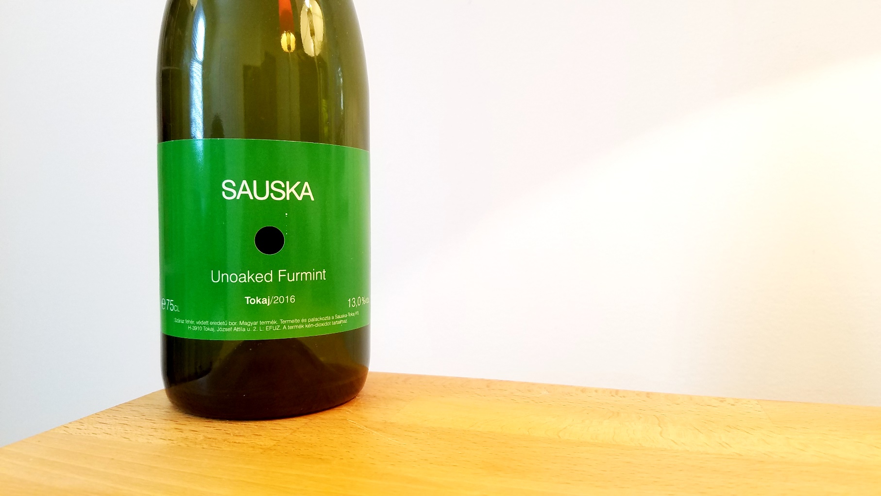 Sauska, Unoaked Furmint 2016, Tokaj, Hungary, Wine Casual