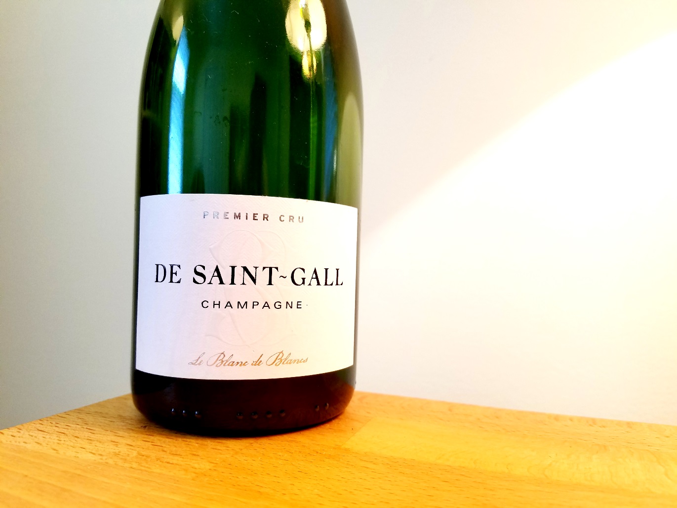 De Saint-Gall, Premier Cru Le Blanc de Blancs Champagne, France, Wine Casual